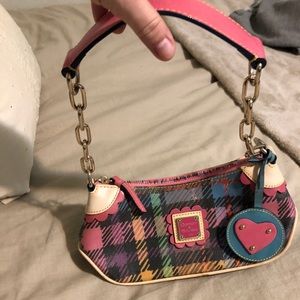 Dooney & Bourke Multi-color Plaid Handbag